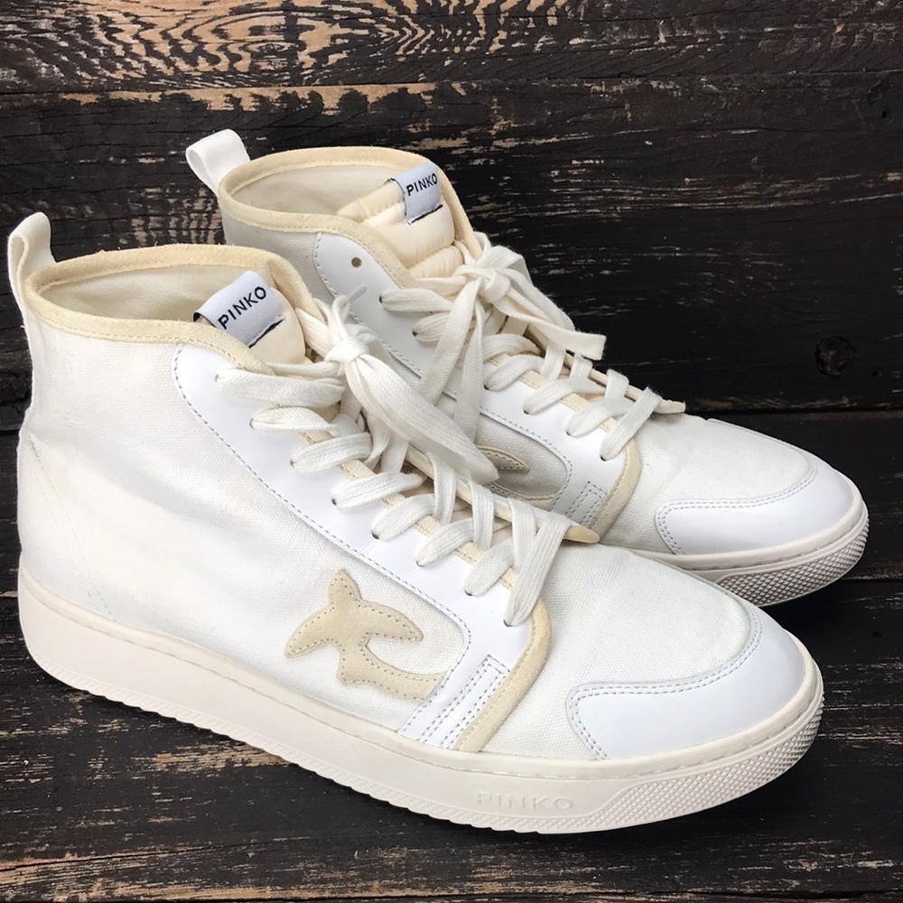 Pinko Liquirizia High Top Sneakers Size 41